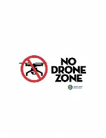 'No-drone zone' logo