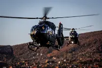 The first two H-145M military helicopters delivered to Hungary