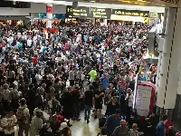 Chaos at Gatwick Airport
