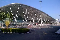 The "Kempegowda" international airport in Bangalore, India