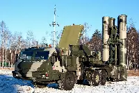 S-400 anti-aircraft system built by Russia