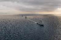 Italian Fremm units in navigation
