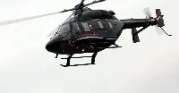 Ansat helicopter in flight