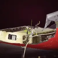 The damage winglet of Boeing B-737/900ER of Lion Air