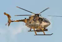 Un elicottero militare MD Helicopters MD-530F della Afghan Air Force