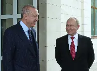 Turkish President Recep Tayyip Erdoğan and Russian President Vladimir Putin