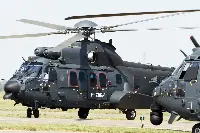Airbus Helicopters H225M military helicopter of the Hungarian Air Force