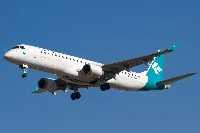 Aereo Air Dolomiti in volo