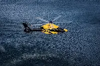 Airbus' helicopter of the PHI in flight