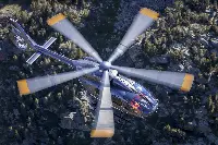H-145 helicopter in flight