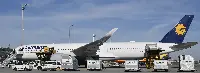A-350/900 airplane of Lufthansa at Munich Airport
