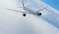 A-350/900 airplane of Qatar Airways