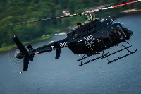 Bell 407GXI helicopter in flight