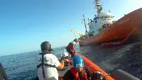 Nave "Aquarius" di "Sos Mediterranèe"