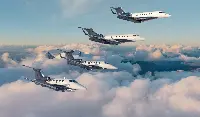 Embraer executive Jets family flying