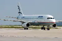 A-320 airplane of Aegean Airlines