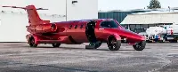 The plane that was converted in a limo