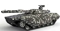 Rendering of the Mgcs program of the new Franco-German tank
