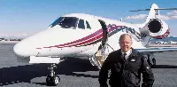 American adventurer and pilot Steve Fossett