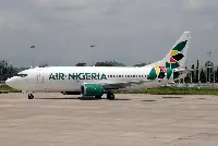 Un aereo di Air Nigeria