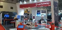Stand of Leonardo at "IDEF 2019" (April 30-May 3) in Istanbul, Turkey