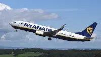 Aereo Ryanair in volo