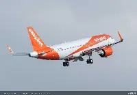 easyJet’s first FANS-C-equipped A-320 airplane
