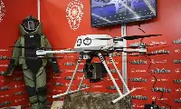 Turkish military drone Eren equipped with laser weapons