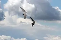 Deltaplani in volo