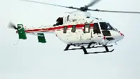 Ansat helicopter in flight