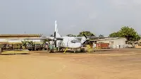 An Antonov An-26 aircraft