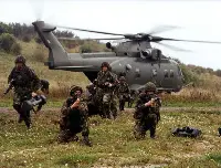 AgustaWestland Merlin Mk-3 in a dated picture