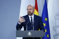 The president of the European Council Charles Michel