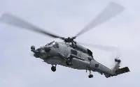 A Sikorsky MH-60R Seahawk helicopter of the Royal Australian Navy