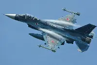 A Mitsubishi F-2 aircraft of Japanese Air Force