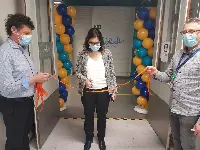 April 2, 2021 Thales Alenia Space opens new FabLab at Charleroi plant