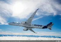 A-350/1000 airplane in flight