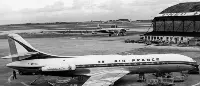 Aereo Caravelle di Air France che inaugurò il volo Venezia-Parigi il 7 giugno 1962