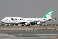 Un aereo del vettore iraniano Mahan Air