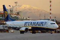Aereo Ryanair all'aeroporto "Cristoforo Colombo" di Genova