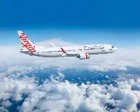 A Virgin Australia Boeing B-737 MAX 8