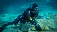 Palombaro in azione del Gruppo operativo subacquei Marina militare