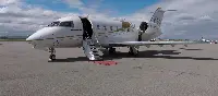 A Bombardier Challenger 650