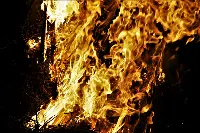 Il rogo di un incendio
