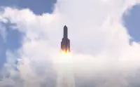 Launch of rocket with the central module for Chinese space station (April 29, 2021)