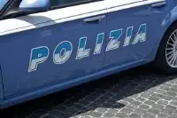 A police car