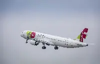 First TAP Air Portugal A-321LR delivery takeoff