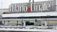 Esterno dell'aeroporto di Milano-Linate