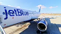 An Airbus A-321LR of JetBlue Airways