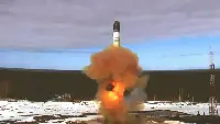 The Russian-made intercontinental missile Sarmat
